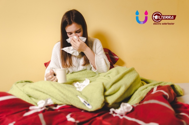 air hangat untuk pilek